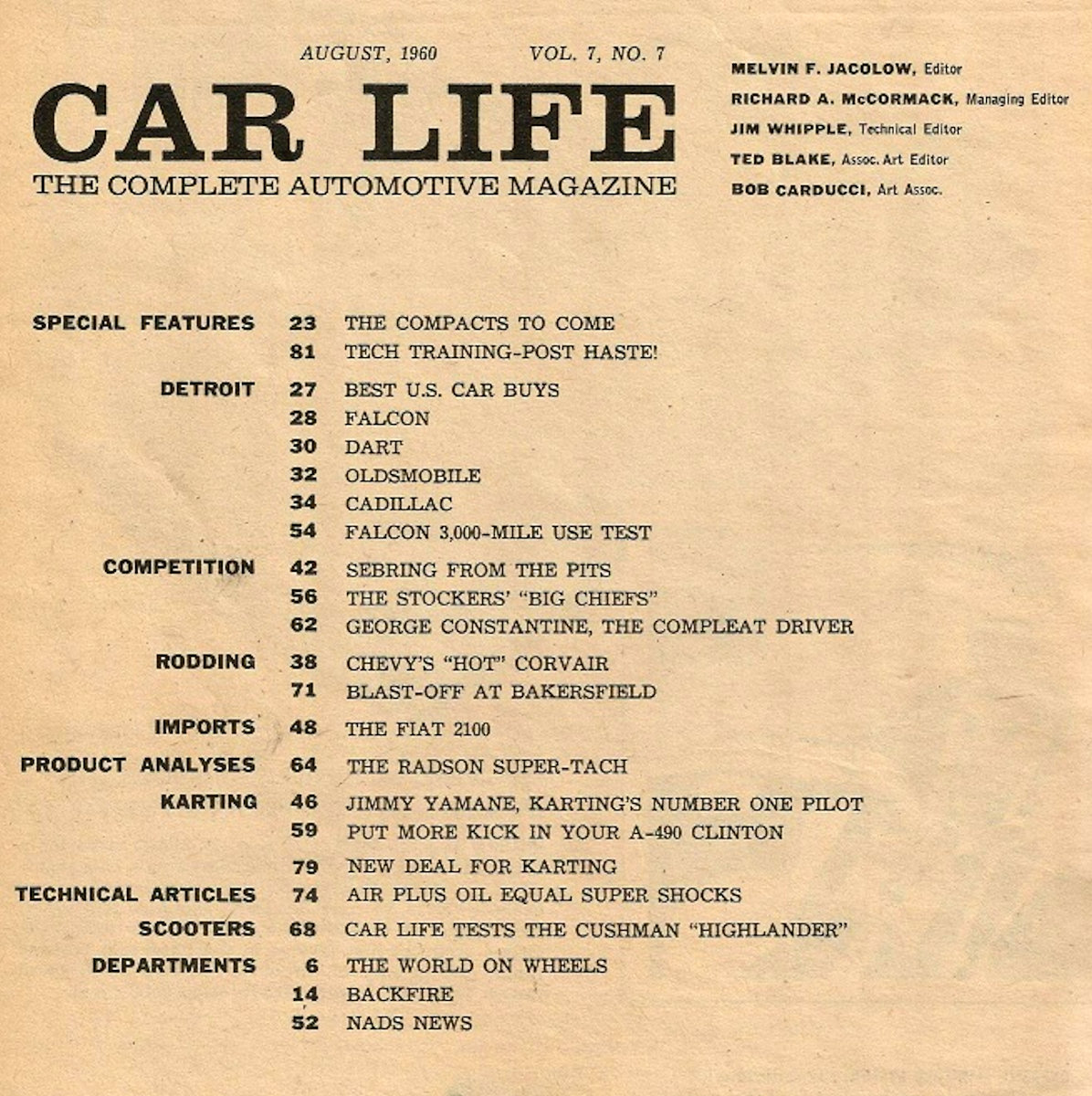 Car Life (Page 1)